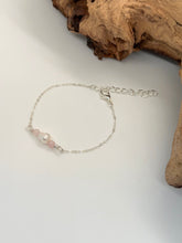 Load image into Gallery viewer, Pearl and Rose Quartz Bracelet
