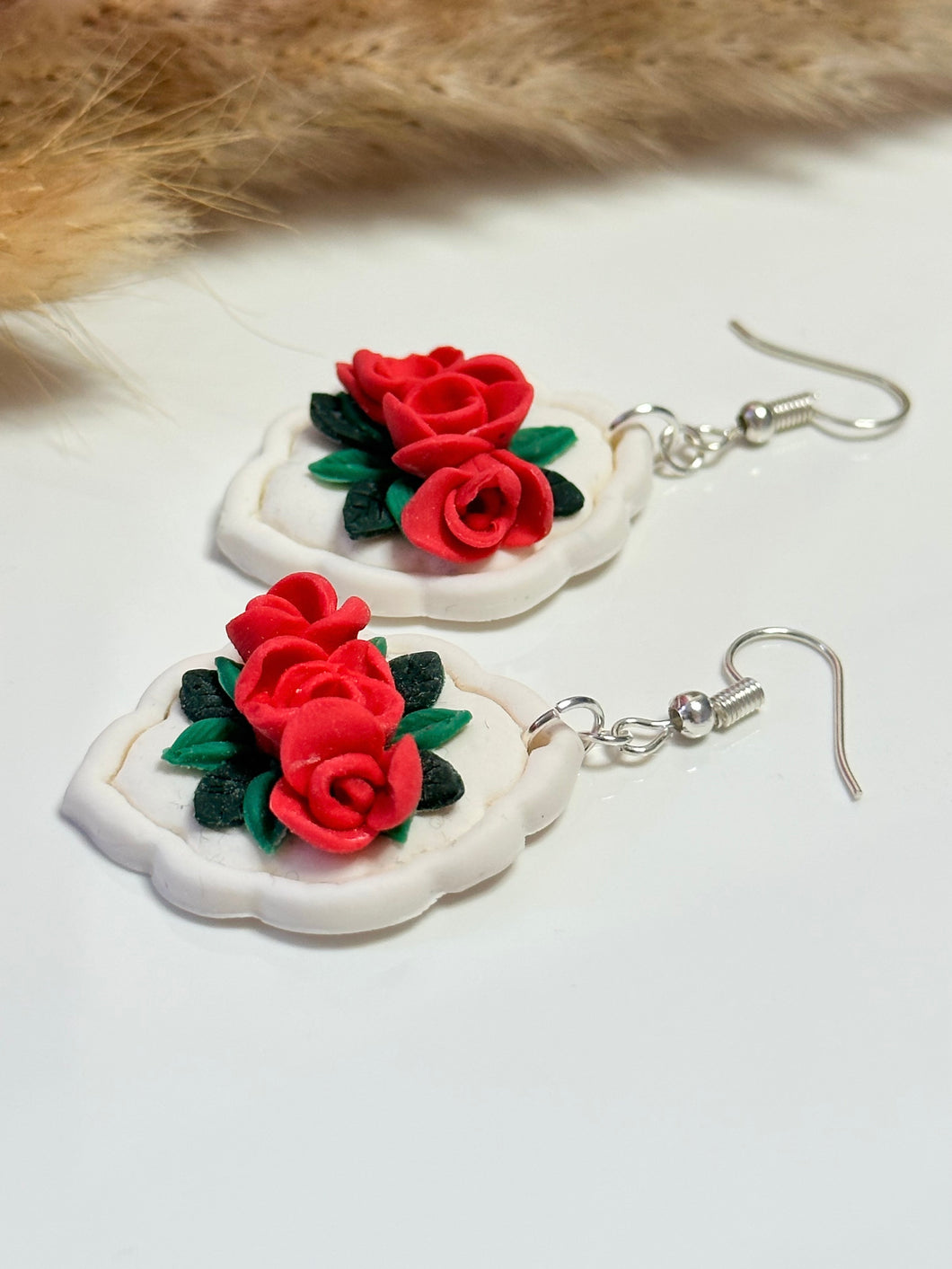Rose Clay Earring