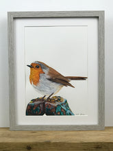 Load image into Gallery viewer, Little Robin Painting
