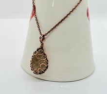 Load image into Gallery viewer, Sea Glass Copper Necklace
