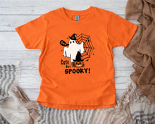 Load image into Gallery viewer, Cute but spooky Toddler Halloween Shirt
