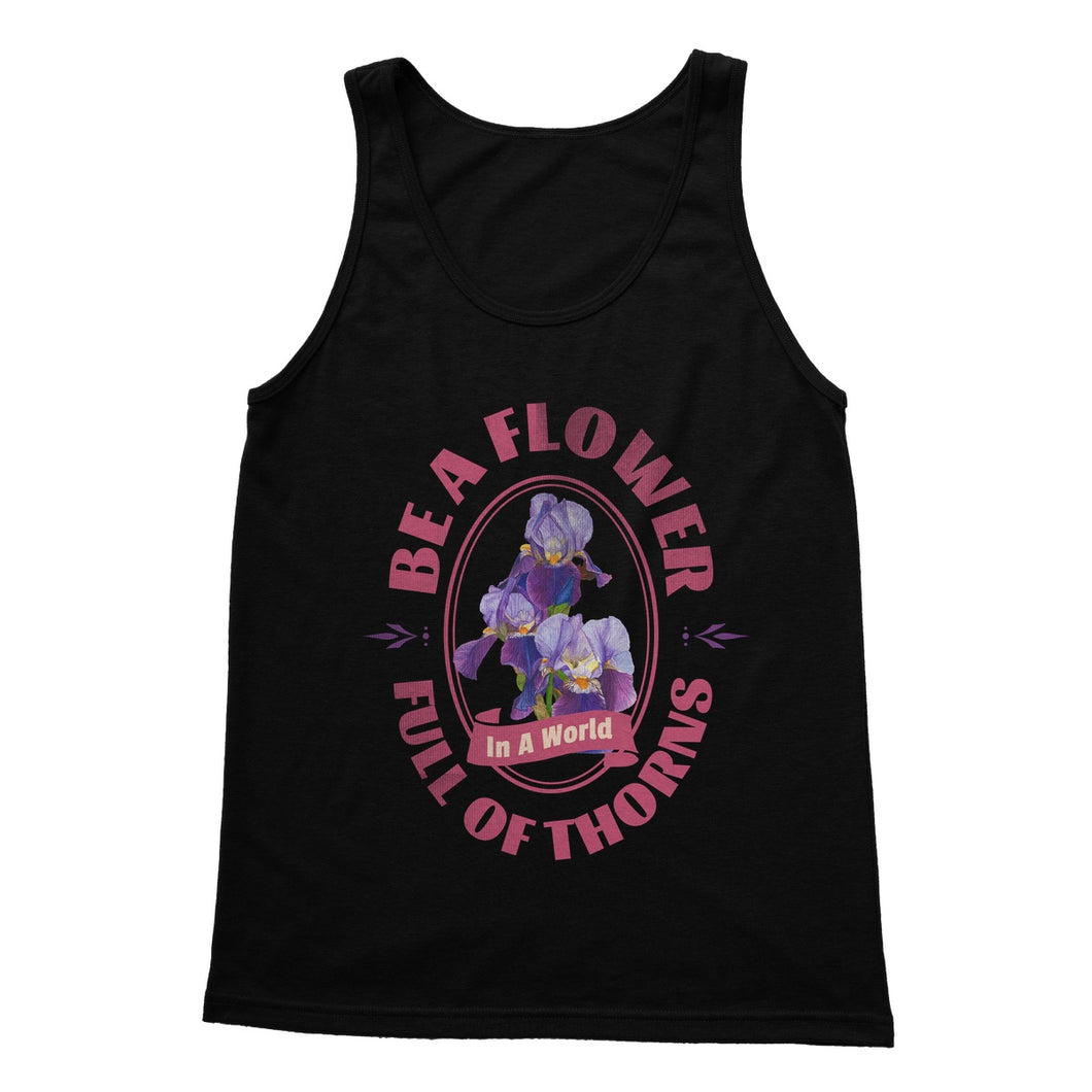 Be A flower Softstyle Tank Top