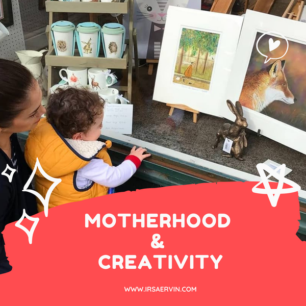 How to be an artist and a mum!