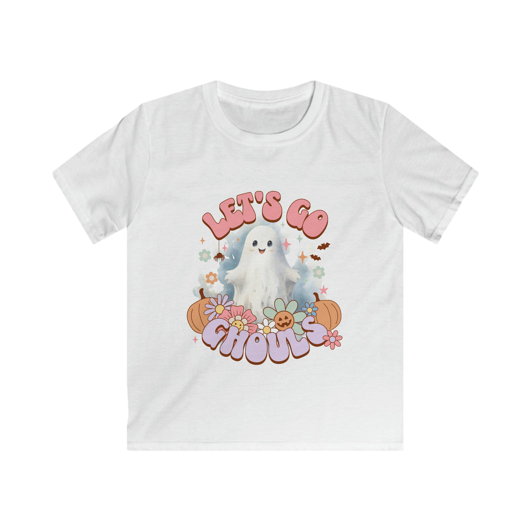 Let's Go Ghouls Kids Halloween T Shirt