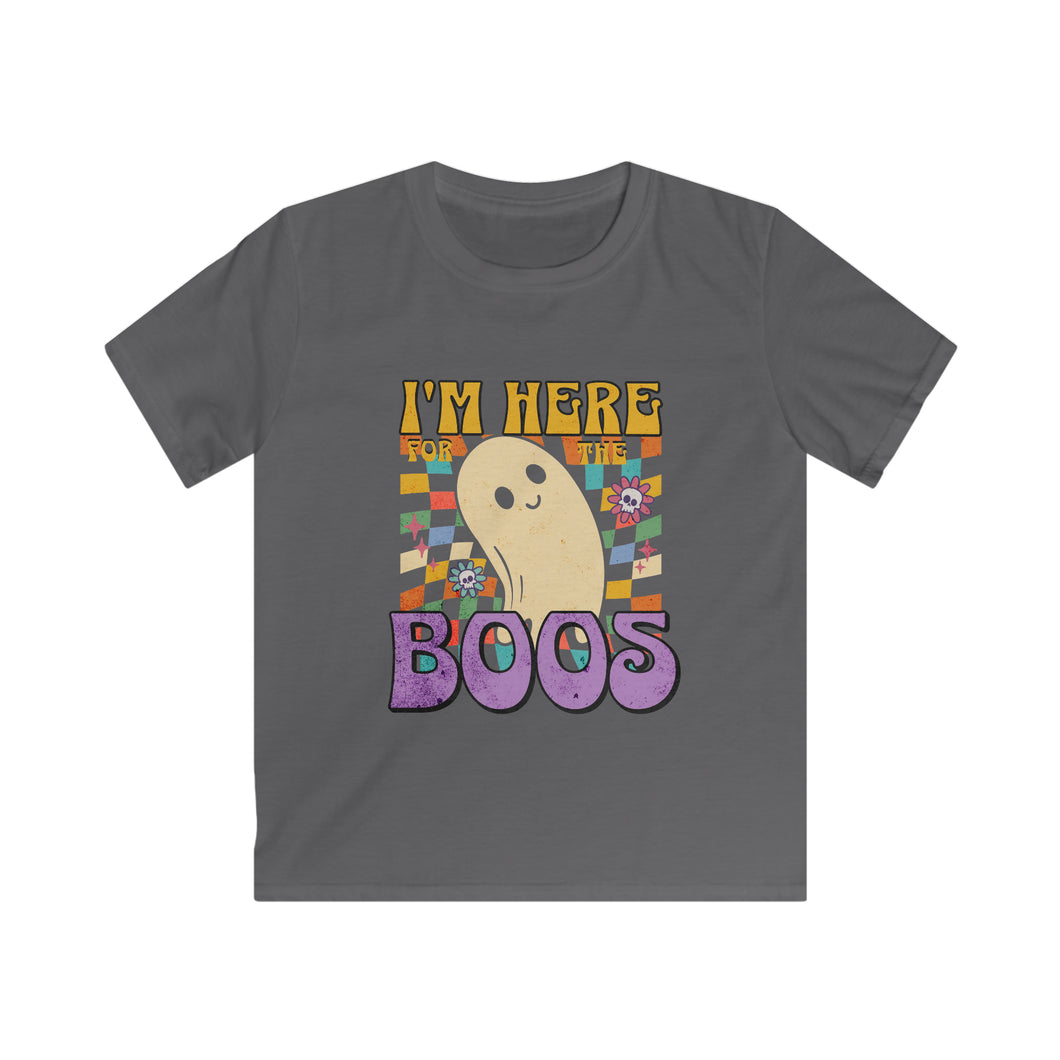 I'm here for the boos Kids Halloween T Shirt
