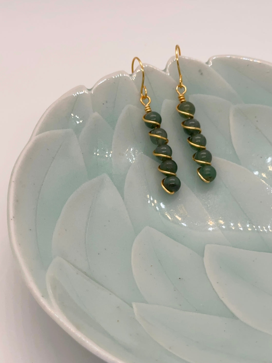 Green Aventurine Earrings