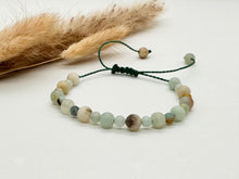 Load image into Gallery viewer, Amazonite Adjustable Cord Bracelet
