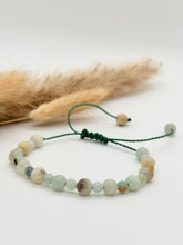 Load image into Gallery viewer, Amazonite Adjustable Cord Bracelet
