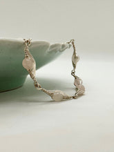 Load image into Gallery viewer, Rose Quartz Herringbone Bracelet
