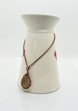 Load image into Gallery viewer, Sea Glass Copper Necklace
