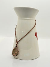 Load image into Gallery viewer, Sea Glass Copper Necklace
