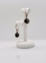 Load image into Gallery viewer, Small Everyday Amethyst Copper Earring
