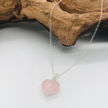 Load image into Gallery viewer, Sterling Silver Rose Quartz Set
