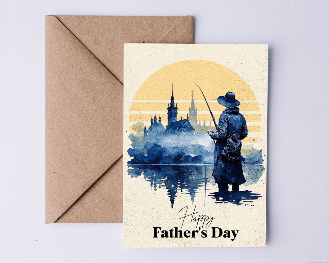 Happy Father's Day Fishing Card