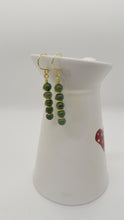 Load and play video in Gallery viewer, Green Aventurine Earrings
