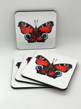 Load image into Gallery viewer, Peacock Butterfly Coaster
