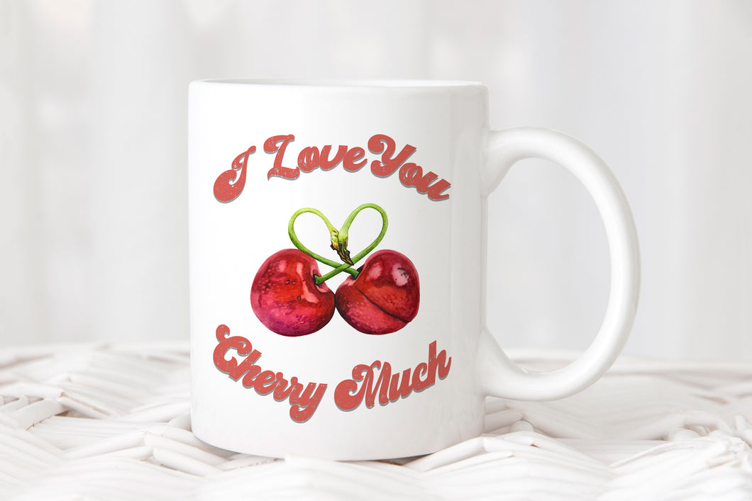 I Love You Cherry Mug Mug